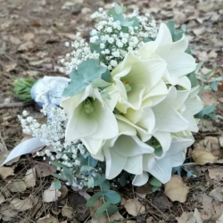 זר כלה שושן צחור