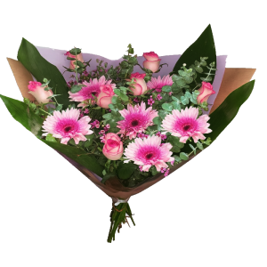 זר בגווני ורוד