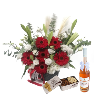 דיל סידור באדום לבן