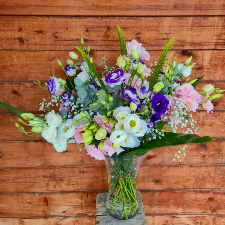 זר ליזיאנטוס צבעוני