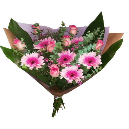 זר בגווני ורוד