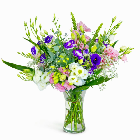 זר ליזיאנטוס צבעוני